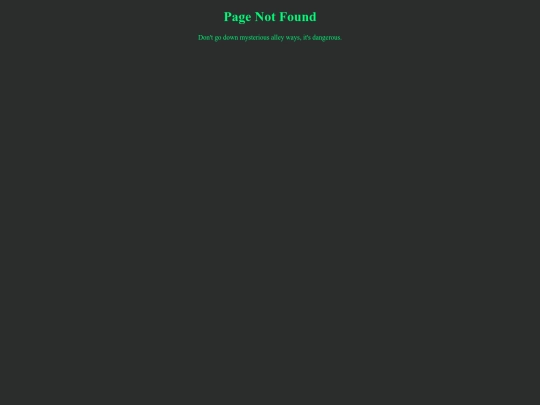 not_found screenshot
