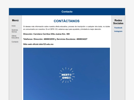 Contacto screenshot