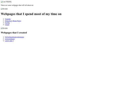 NIKHIL screenshot