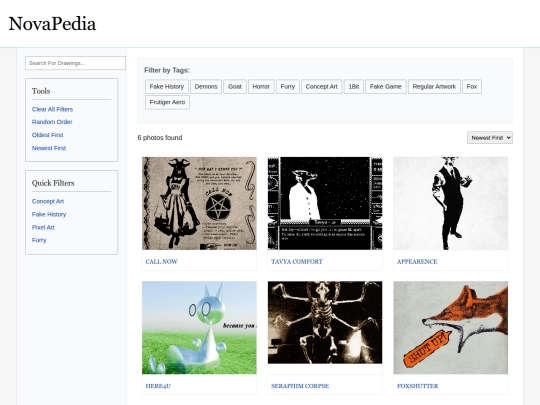 Artworks screenshot