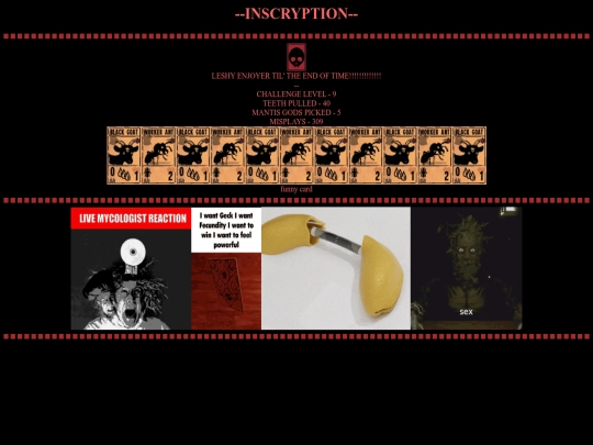inscryption screenshot