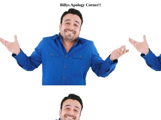 ApologyCorner screenshot