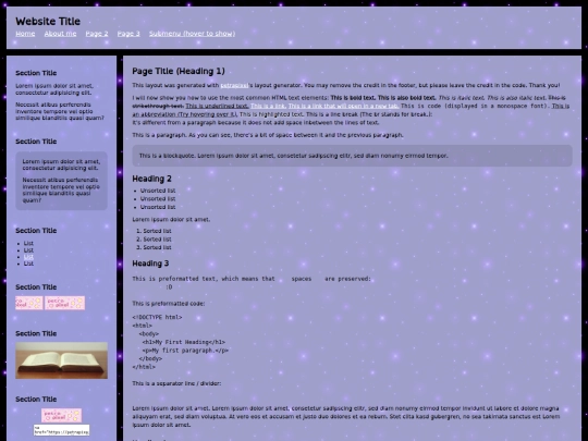 aboutme screenshot