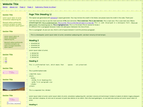 index screenshot