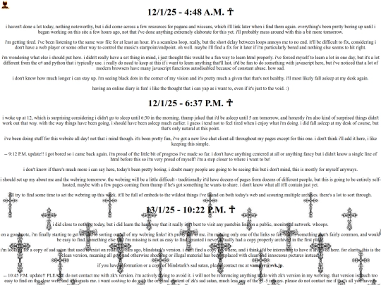 diary screenshot