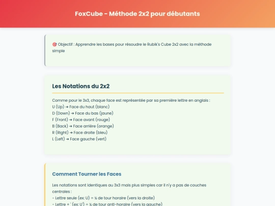 2x2/2x2langage screenshot