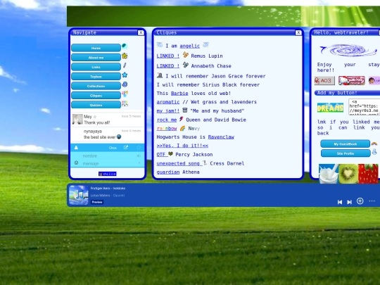 cliques screenshot