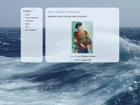 pjocharacters screenshot