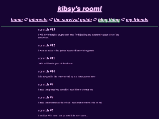 scratches screenshot