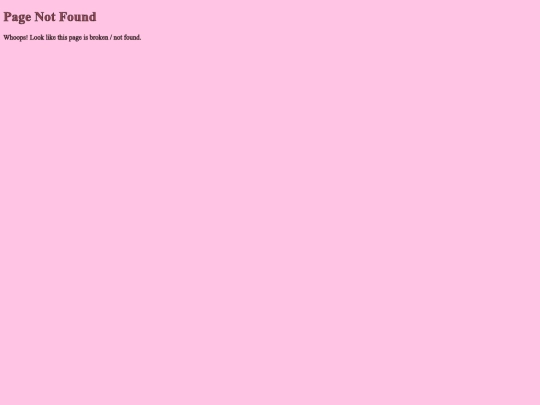 not_found screenshot