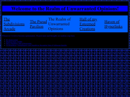 opinions/opinionsindex screenshot