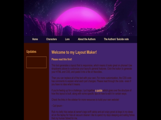 index screenshot
