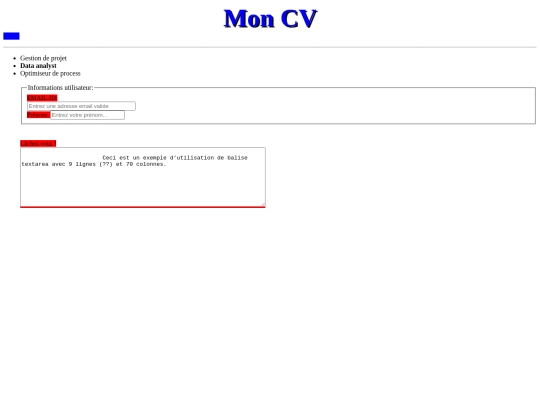 moncv screenshot
