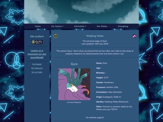 memberspaces/g/walkingwake screenshot