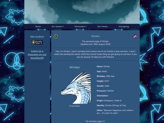 memberspaces/w/prncwntr screenshot