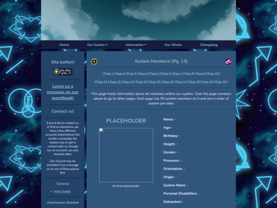 oursys/sysmembers/mem13 screenshot