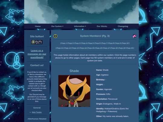 oursys/sysmembers/mem3 screenshot