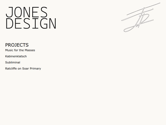 projects screenshot