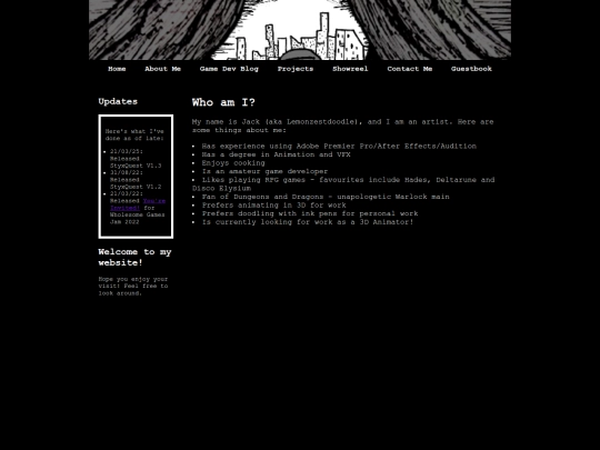 aboutme screenshot