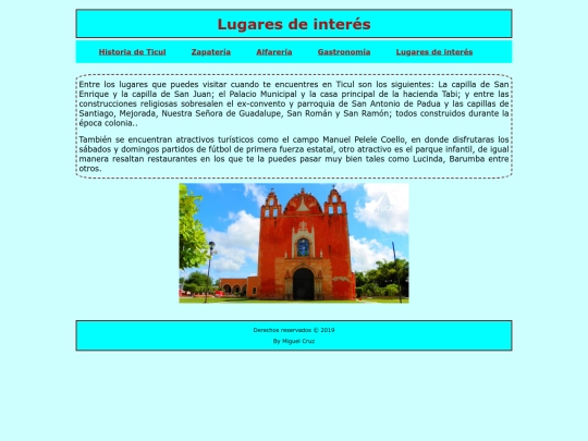 Ticul/Lugaresdeinteres screenshot