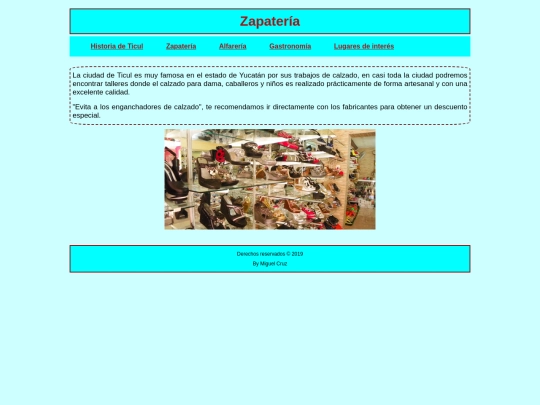 Ticul/Zapaterias screenshot