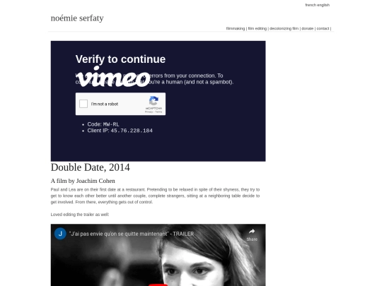 doubledate screenshot