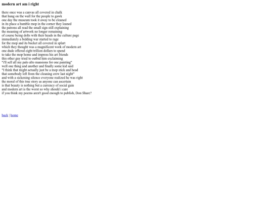 POEMS/modernart screenshot