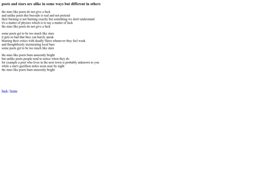 POEMS/poets_and_stars screenshot