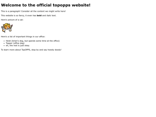 index screenshot