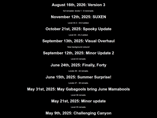 updatelog screenshot
