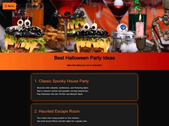 W3.CSS_Halloween screenshot
