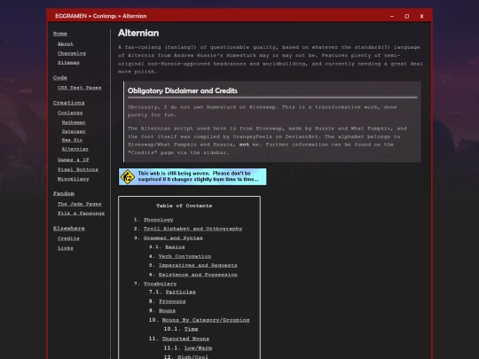 creations/conlangs/alternian screenshot
