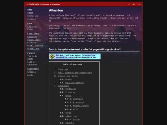 creations/conlangs/alternian_older screenshot