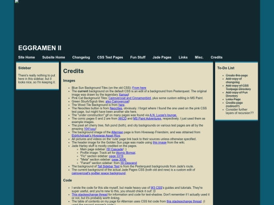 creations/misc/subsite/credits screenshot