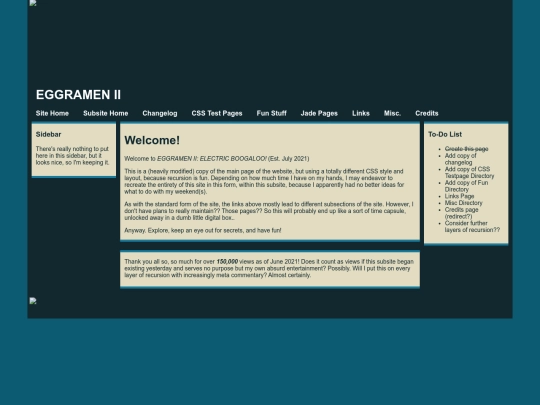 creations/misc/subsite screenshot
