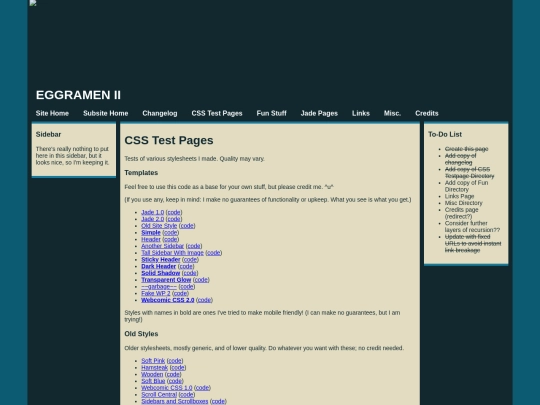 creations/misc/subsite/testdirectory screenshot