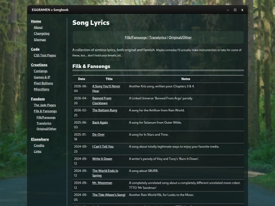 fandom/filk screenshot