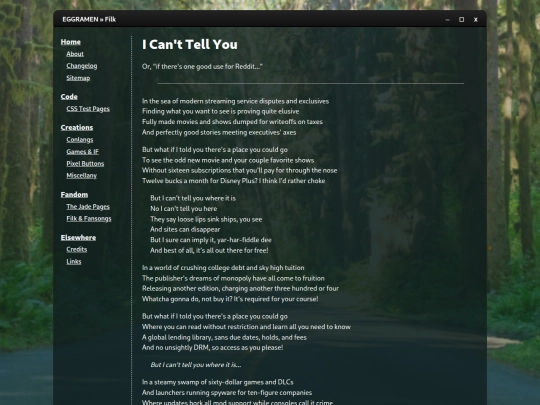 fandom/filk/yarhar screenshot