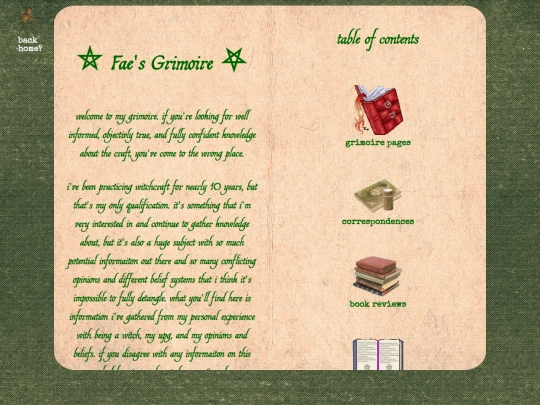 grimoire screenshot