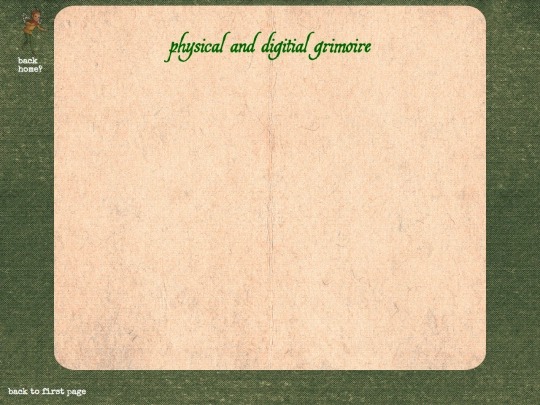 grimoire/pages screenshot