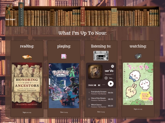 library screenshot