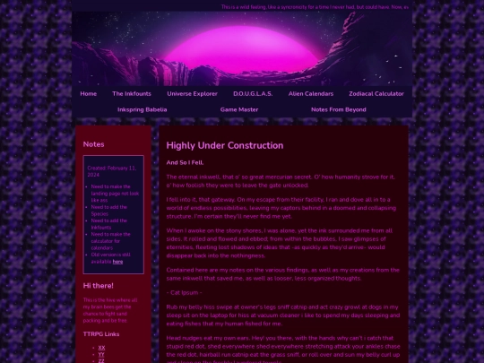 Game Master/Rule Sheets/Ship-Classifications screenshot