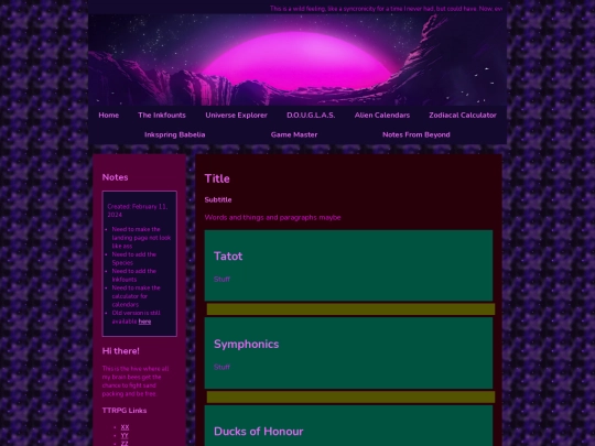 Game Master/Weapons screenshot