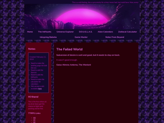 Inkfount Iterations/I11_Timeless_Warlord screenshot