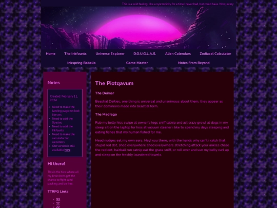 Universe Explorer/Celestazum/Piotqavum screenshot