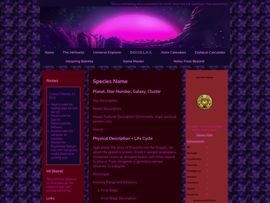 Universe Explorer/Realum/The-Universe/Local Cluster/Milky Way/Page 4/Draconian/Dragosi screenshot
