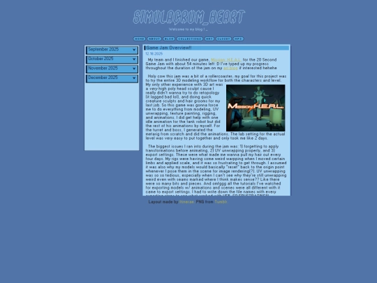 blog screenshot