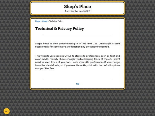 about/tech-policy screenshot