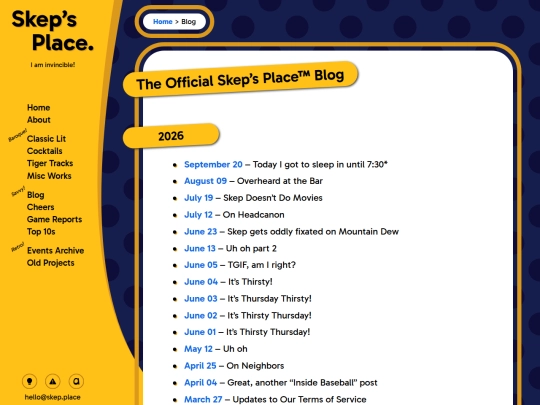 blog screenshot