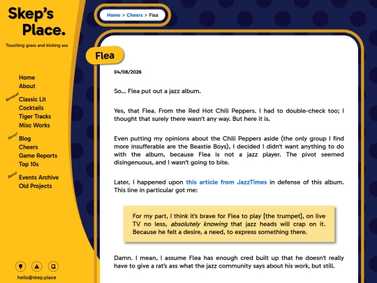 cheers/2026/05-flea screenshot